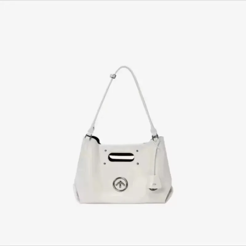 

GROTTO 2025 New SOFT CARRY Tote Bag Large Capacity Commuter Cowhide Handheld Shoulder Bag