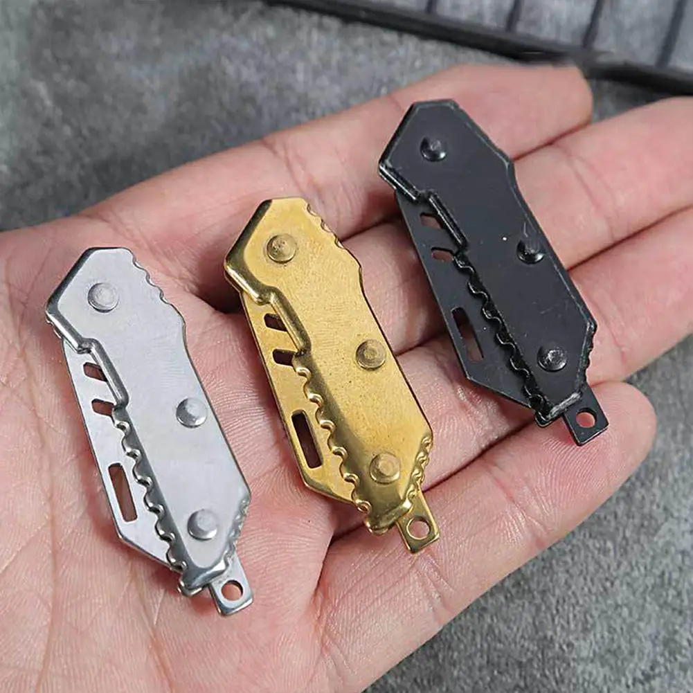 Durable Mini Knife Multifunctional Stainless Steel Professional Folding Pocket Knife  Wear-resistant Pocket Knife for Hunting