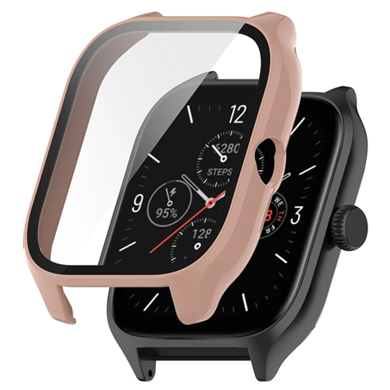 Fall + Glas Für Amazfit GTS 4/4 Mini Fällen Vollständige Abdeckung Schutz Shell Für Amazfit GTS 4 Mini Screen Protector schutzhülle – Detail 9