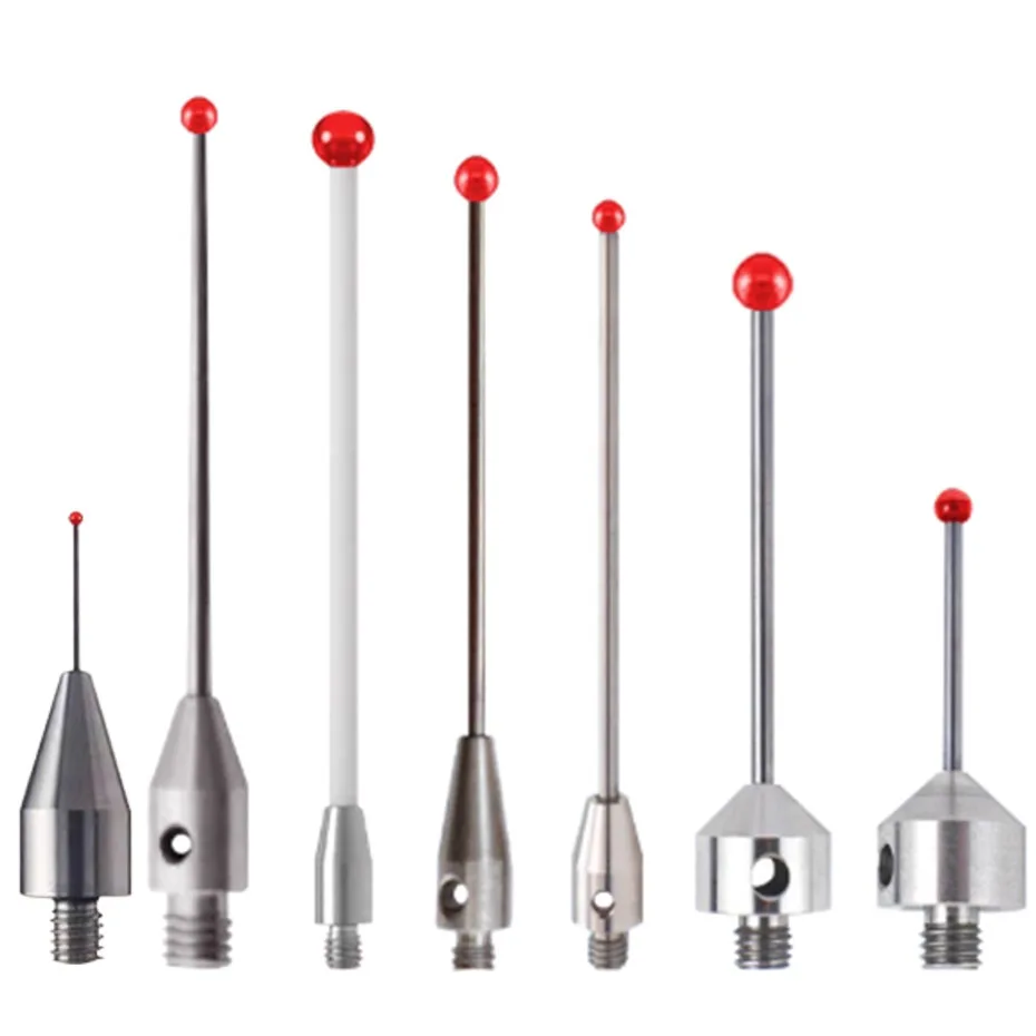Three coordinate measuring needle M2M3M4M5 three-dimensional probe ruby ball head CNC machine measuring needle
