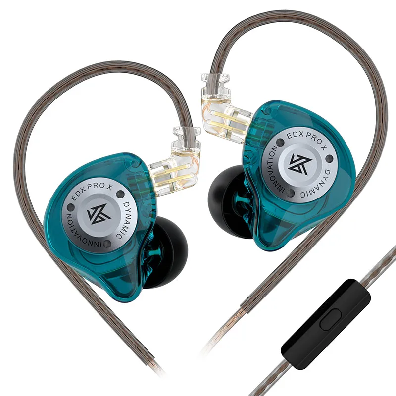 KZ EDX PRO X ダイナミックドライブイヤホン HIFI 低音音楽イヤホン