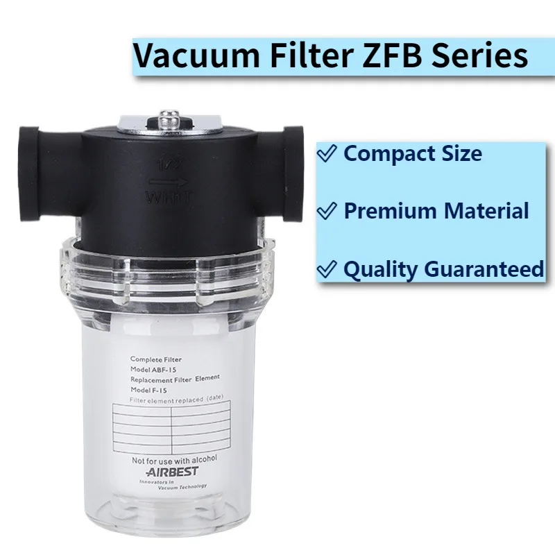 ZFB10 ABF-15 Negative Pressure Vacuum Filter 20B/20FE/25/40 Small Filter Element