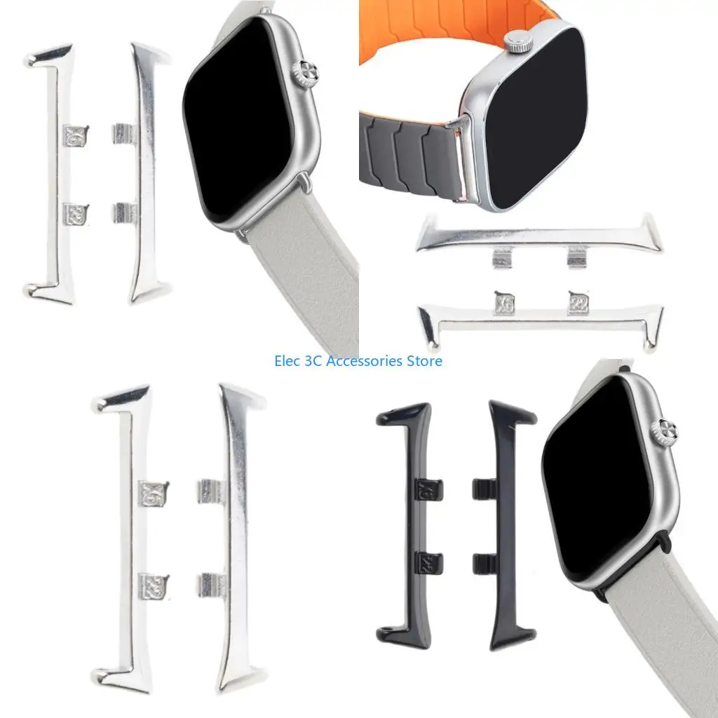 Y51A Premium Rust Resistant Connectors Adapters 22mm Diameter For Watch GT2 Watch 2pc