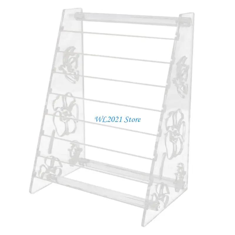 G5GC – présentoir perles en acrylique polyvalent, support perles en acrylique Unique, présentoir bijoux transparent une
