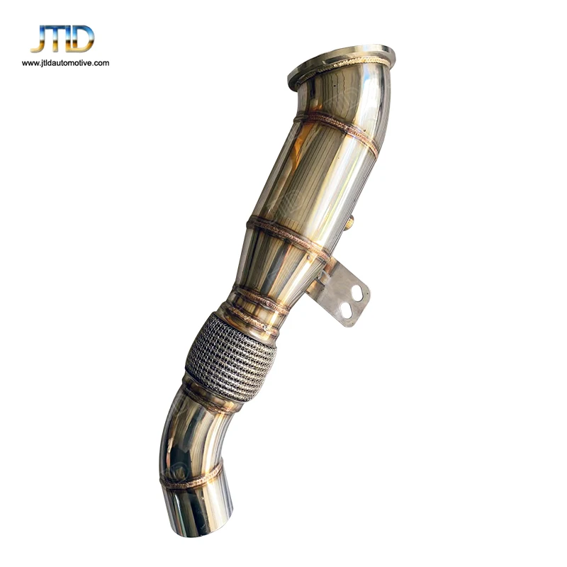 JTLD catless downpipe stainless steel exhaust pipes automotive Exhaust system for bmw M340i B58