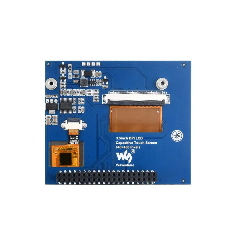 Waveshare 3.5 inch DPI LCD IPS 640×480 3.5inch Capacitive Touch Screen LCD For Raspberry Pi