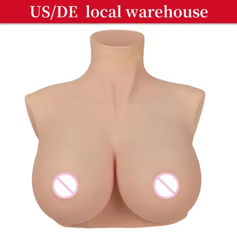 Crossdresser Silikon Sahte kadın vücut Göğüsler Meme Formları Hafif versiyon Ince versiyon cosplay Drag queen Çapraz soyunma