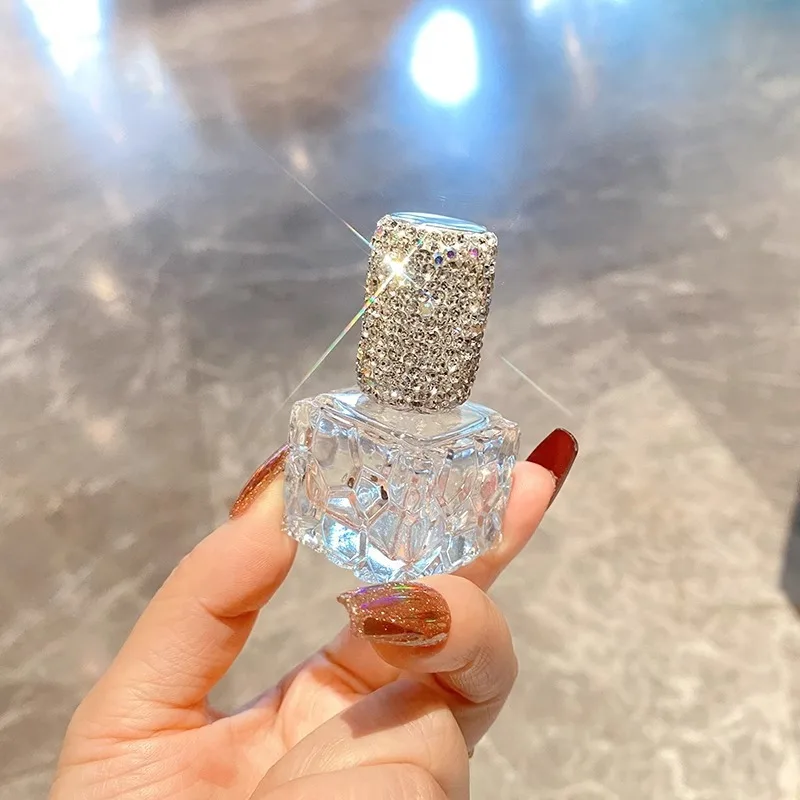 

Diamond-set 10ml perfume spray bottle screw water cube perfume sample bottle perfume sub-bottle