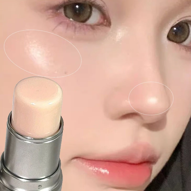 Water Light Highlighter Stick Shimmer Face Blush Stick Body Illuminator เครื่องสําอาง Lasting Milk Jelly Contour Brighten Make Up