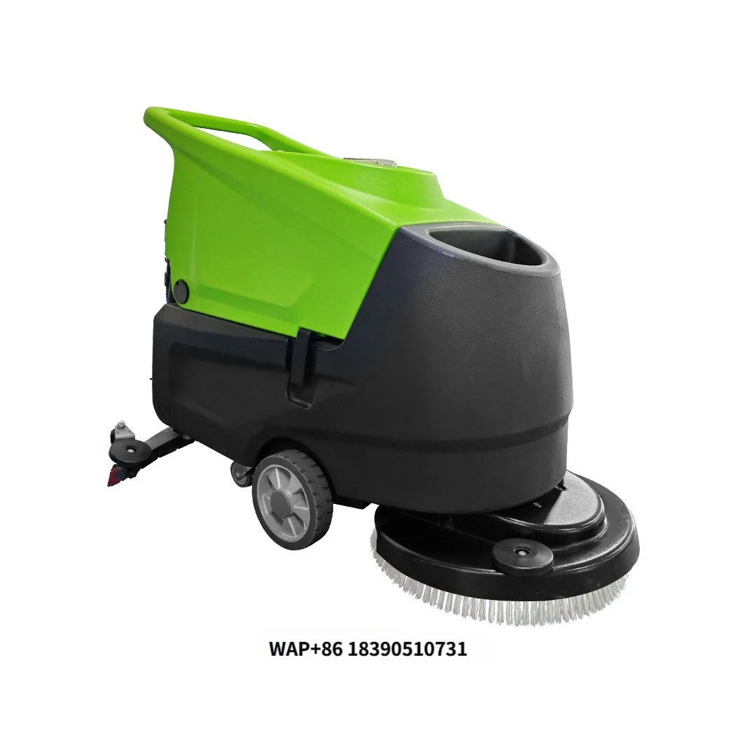 المشي الكهربائي التجاري خلف معدات تنظيف أرضية الغسيل لمبنى مكاتب مستودع ورشة العمل #1