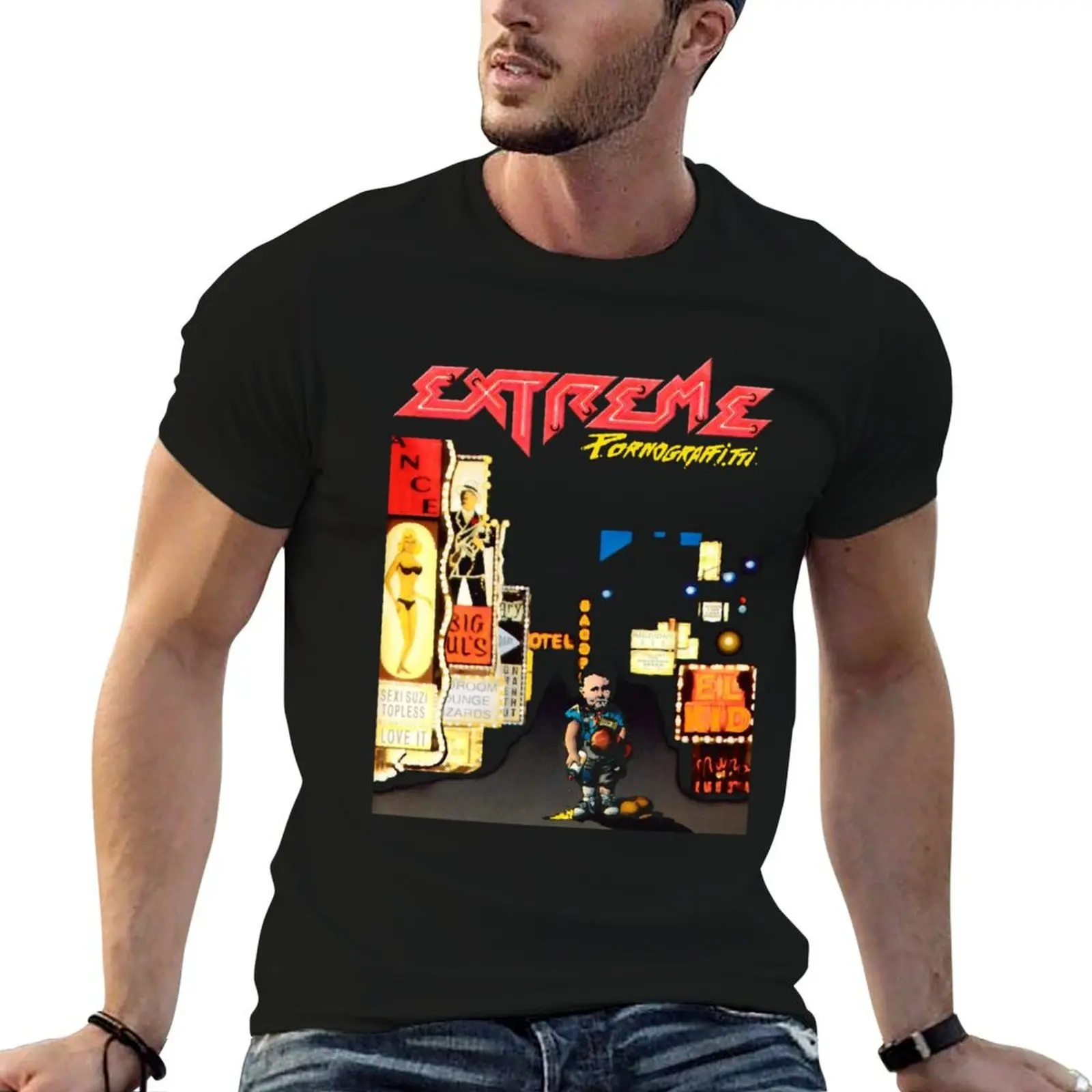 Extreme Band Album For Fans T-Shirt quick-drying tees men graphic t shirts