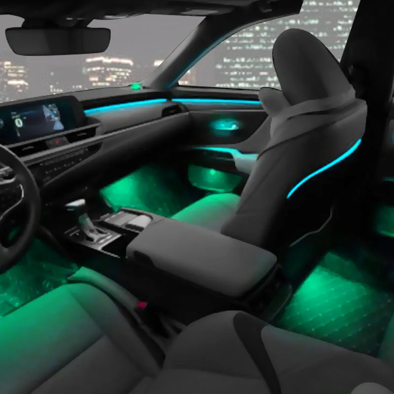 It is suitable for Lexus ambient lights, ES modification and upgrade of special car LED atmosphere lights