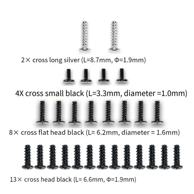 Y43A 3D Analog Joystick Potentiometer with Joystick Caps for PS5 Controller Screwdriver Tool Repair Kit Thumb Joystick