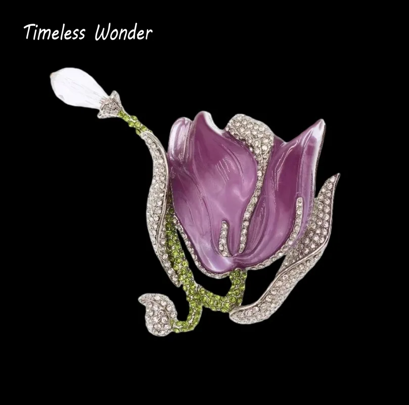 

Вневременная чудесная необычная брошь с цирконием и цветочным принтом, булавки для женщин, дизайнерские украшения, топ для подиума, роскошный редкий подарок, стильный 7523