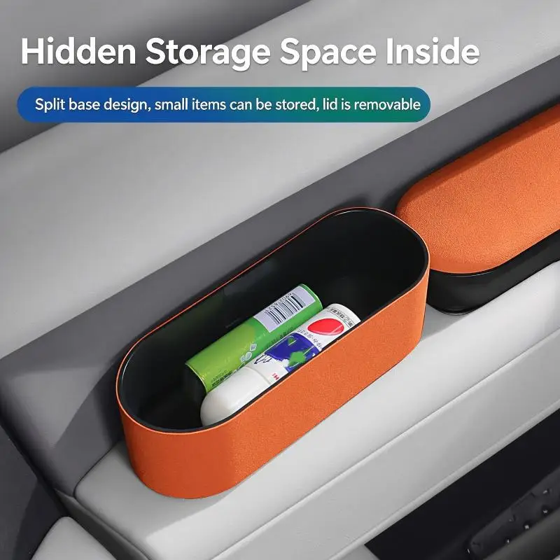 Car Armrest Storage Box Elbow Support Pad Heighten Arm Rest Cushion Ergonomic Center Console Armrest Extender Car Interior Part