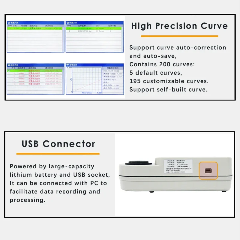 Original brand new！.Drinking water testing device heavy metal analyzer water hardness testing Multi parameter water quality test