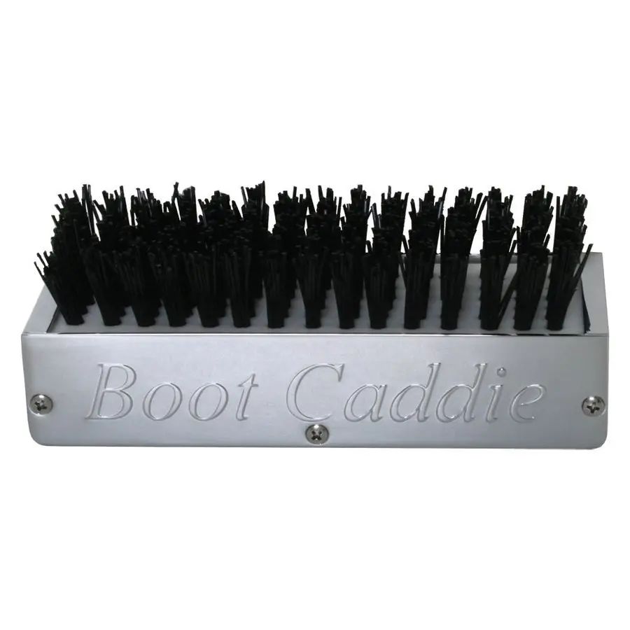 

98990 Chrome Aluminum 71 2 L x 25 8 H x 3 D Boot Caddies Black Brush