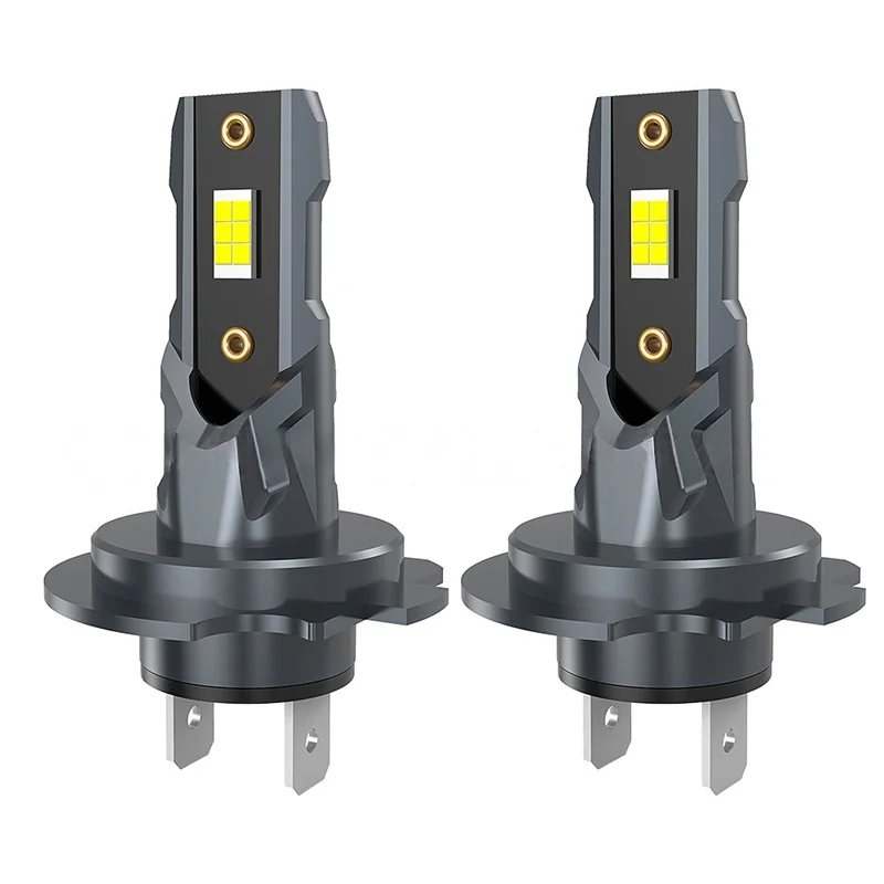 2PCS H7 LED Scheinwerfer Birne 22000LM 12PCS CSP 3570 Auto Scheinwerfer Auto Mini CanBus H7 Led-lampe turbo Licht 6500K 12V 110W