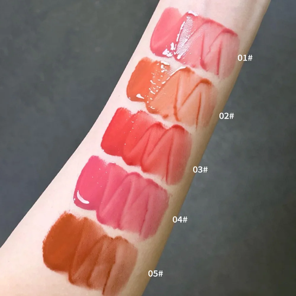 Paars Plumping Lipgloss Spiegel Water Gloss Sterk Gepigmenteerde Lipvlek Glanzend En Hydraterend Voor Meisjes En Vrouwen Nieuw