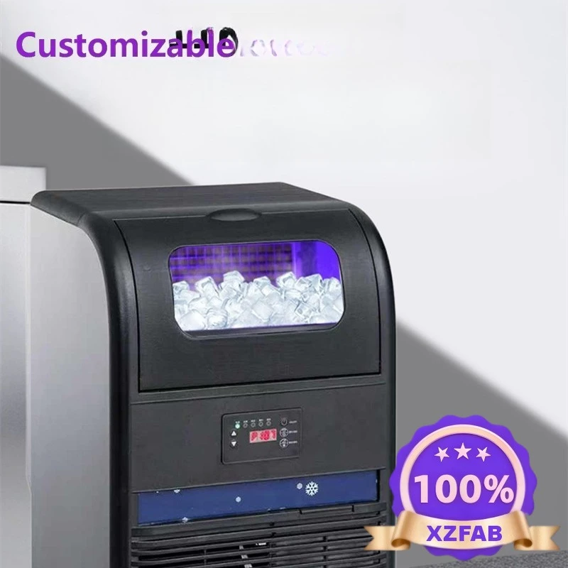 Factory Direct 2026 Top Hogar comercial, puesto pequeño inteligente, máquina de hielo pequeña totalmente automática