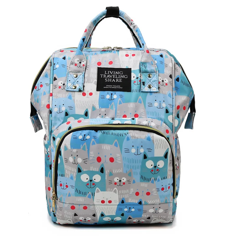 Fashion Mummy Maternity Nappy Diaper Backpack Bag Travel Backpack Mummy Backpack Multi-function Waterproof Outdoor Diaper Bags