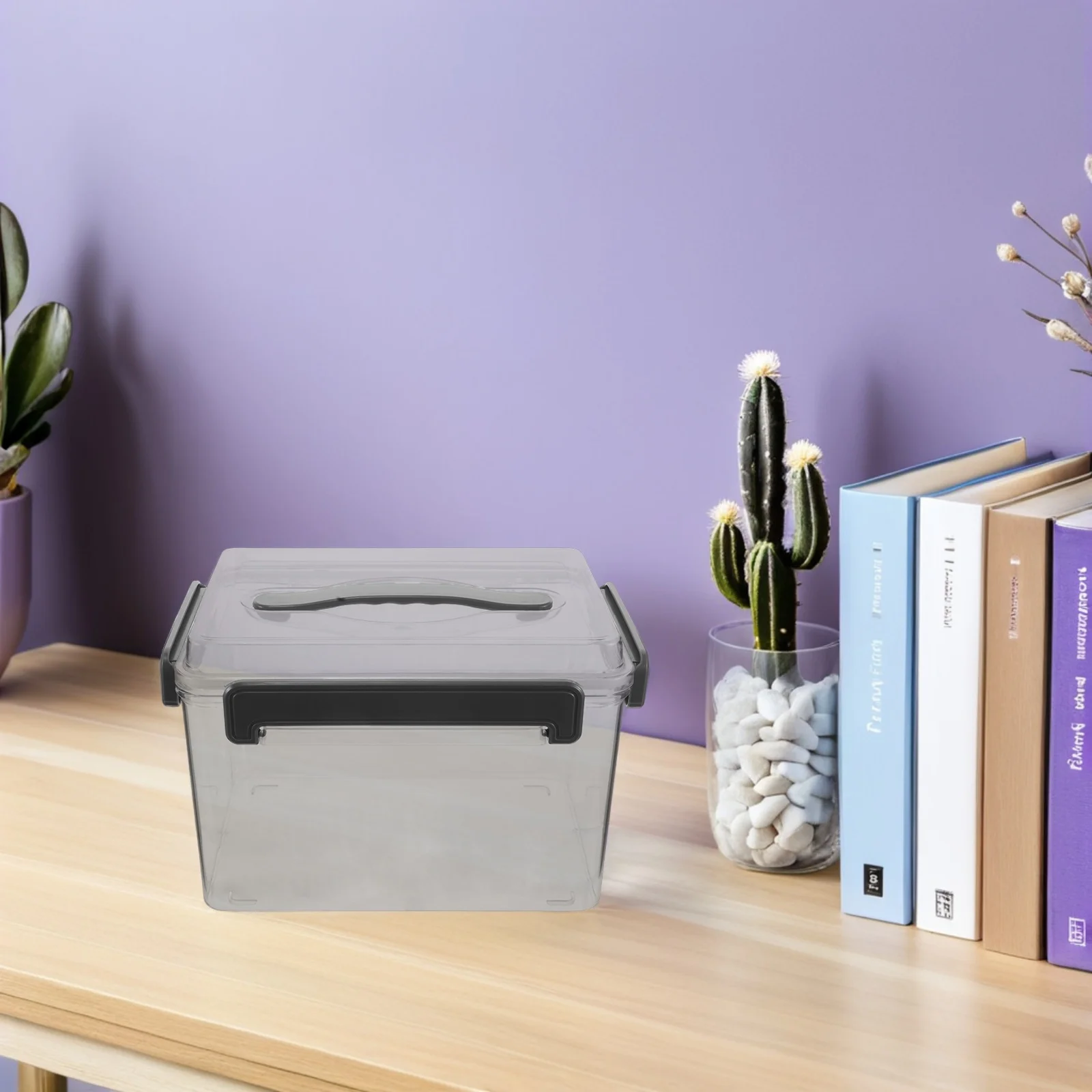 

Acrylic Camera Lens Storage Box Transparent Display Case for Digital Camera Accessories Shockproof Organizer for Photo Gear