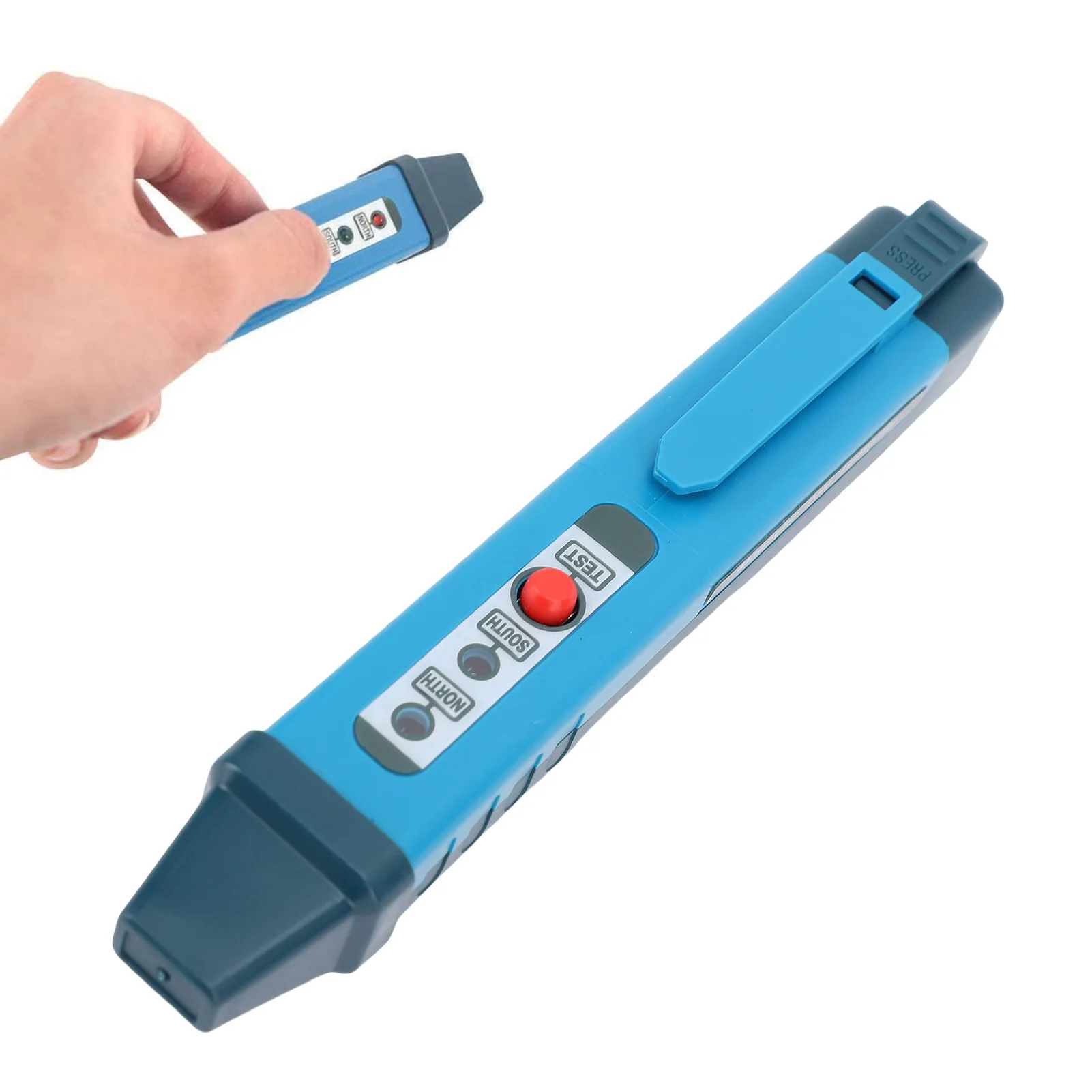 

Magnetic Polarity Tester Accurate Portable Magnet North and South Pole Detector for Generator Test Magnetic Polarity Tester