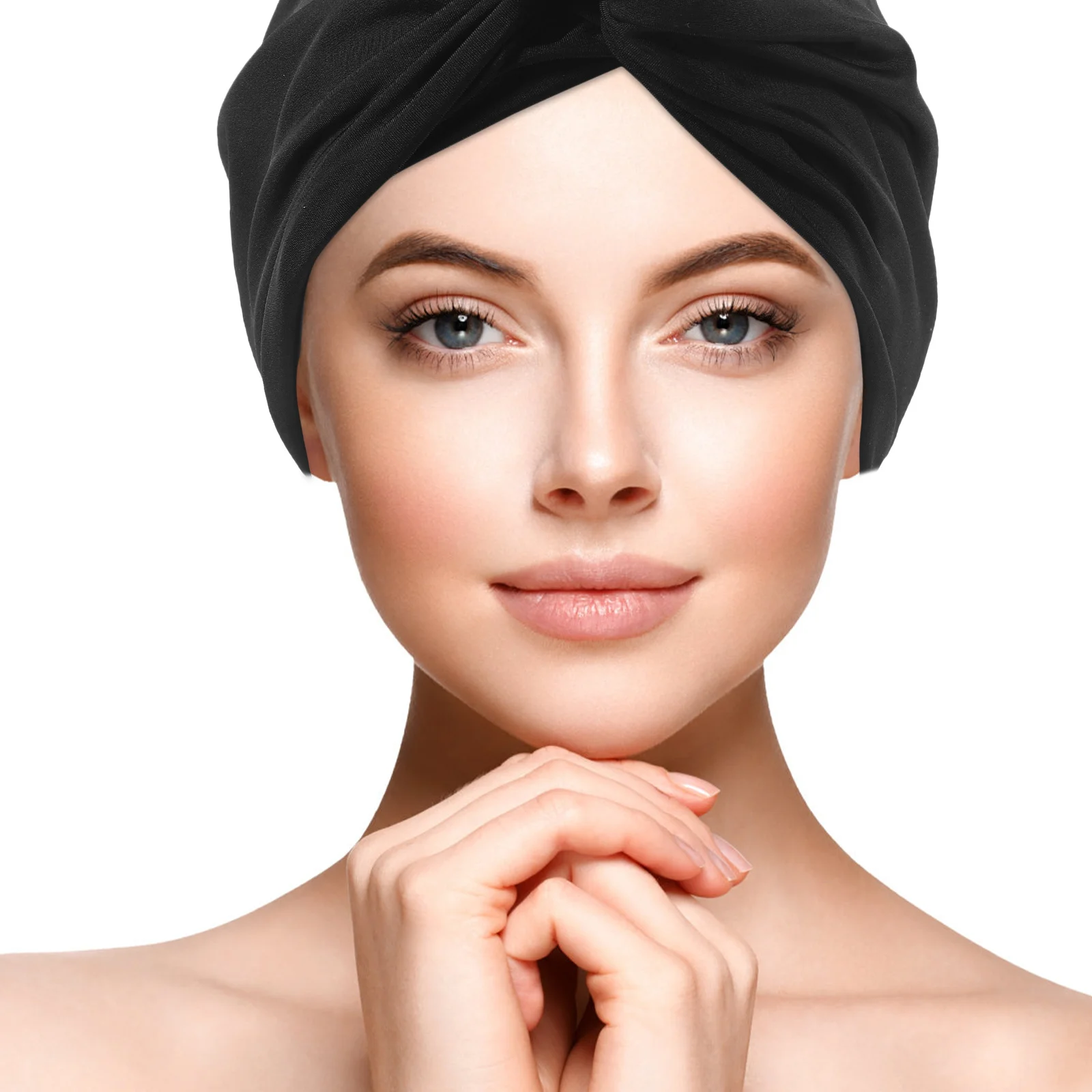 قبعة سباحة للنساء من مادة Chinlon، قبعة استحمام مرنة خفيفة الوزن للشعر الطويل، قبعة سباحة كبيرة قابلة للتمدد، زهرة صيفية