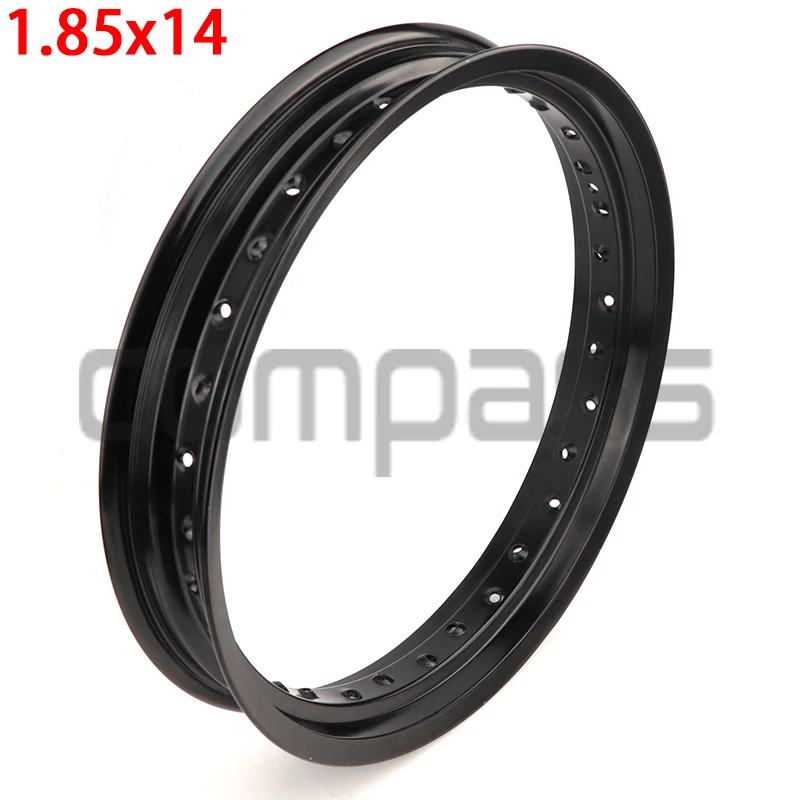 14 inch bicycle rim for SXF CRF Kayo BSE Apollo rear wheel parts 1.85x14inch Racing off-road vehicle outer rim 32 holes