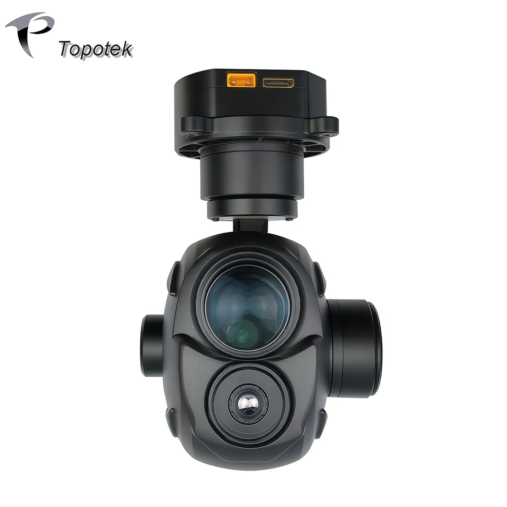 Topotek KHY10G207 PTZ Camera with 7nm Focal Length 256*192 Resolution Ratio Thermal Imaging Support RTSP Dual-mode Output