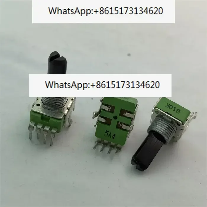 

5 штук вертикальных одноканальных потенциометров ALPHA 142 B10K с шагом 11, длина резьбы 18 мм, 4-контактный