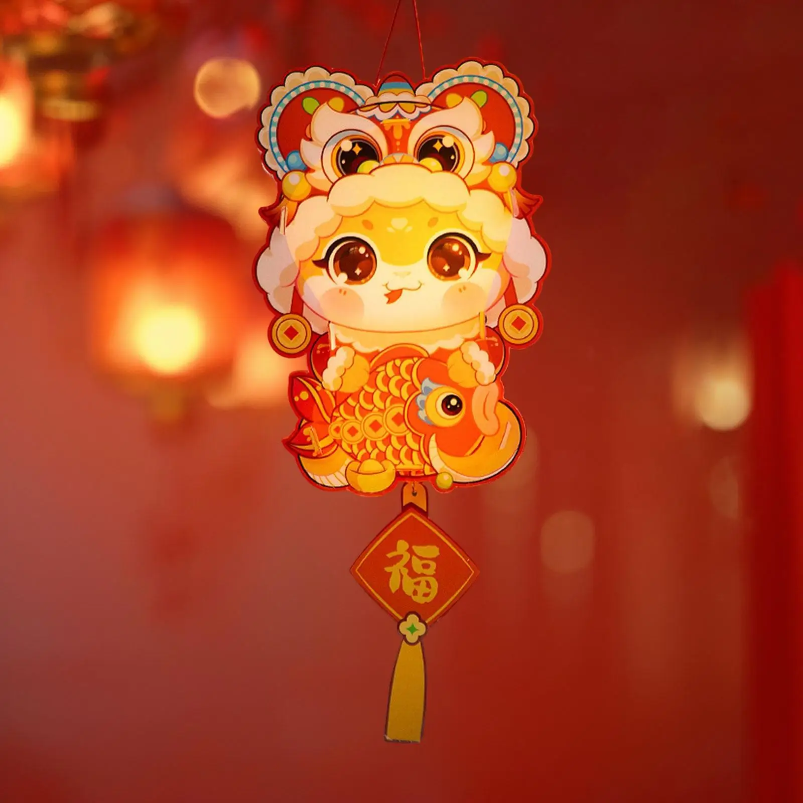 2025 Snake New Year Lantern DIY Kit for Kids Corporate Events Creative Decoration Chinese Snake Year Handheld Lantern Craft Kit