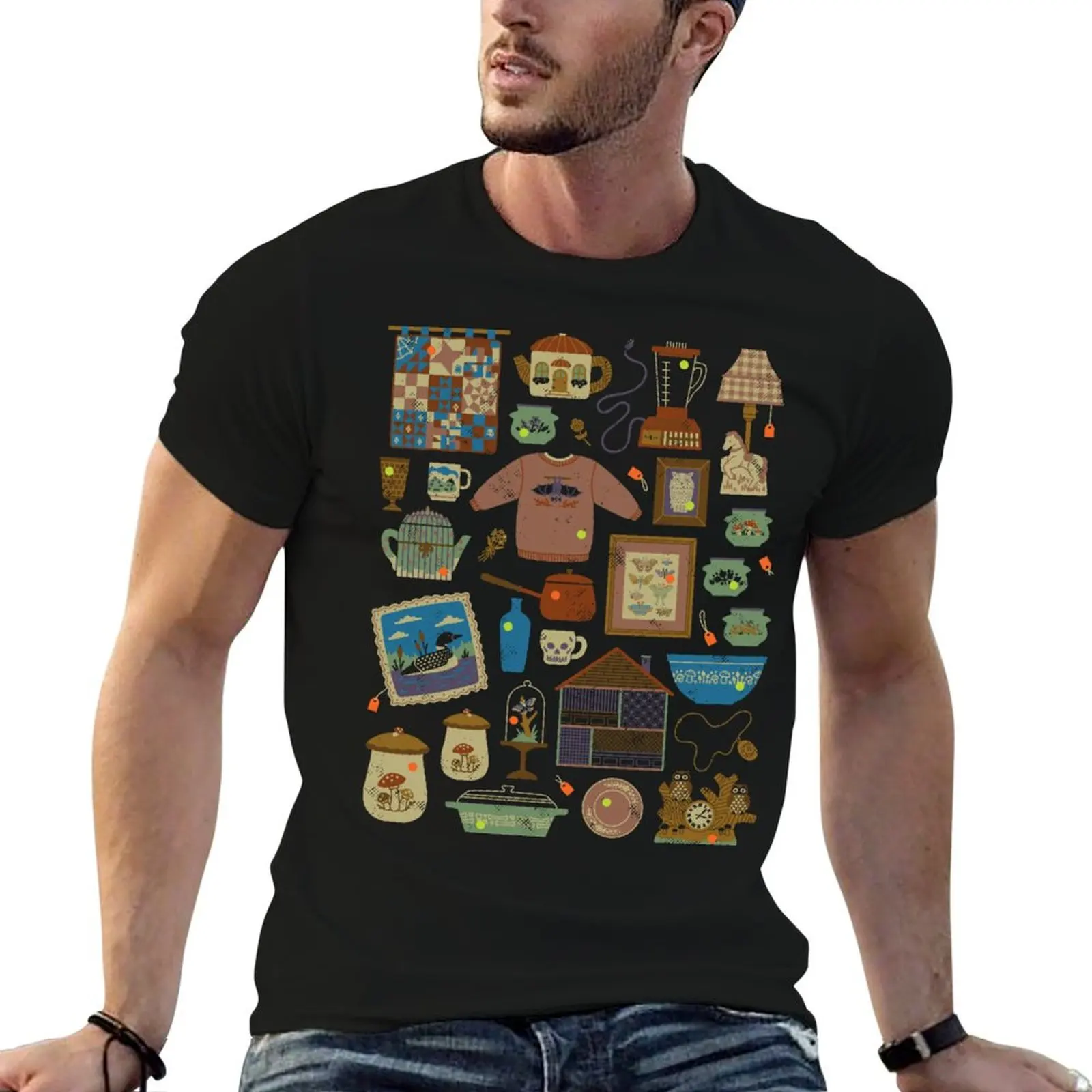 Estate Sale T-Shirt Basic Daily Outfit Short Sleeve Tee