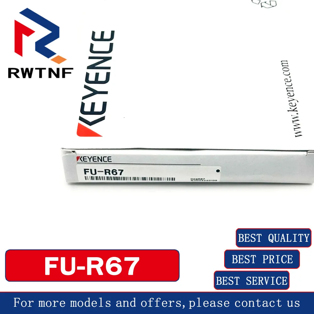 FU-R67 New Genuine KEYENCE Reflective digital fiber optic sensor，warehouse stock
