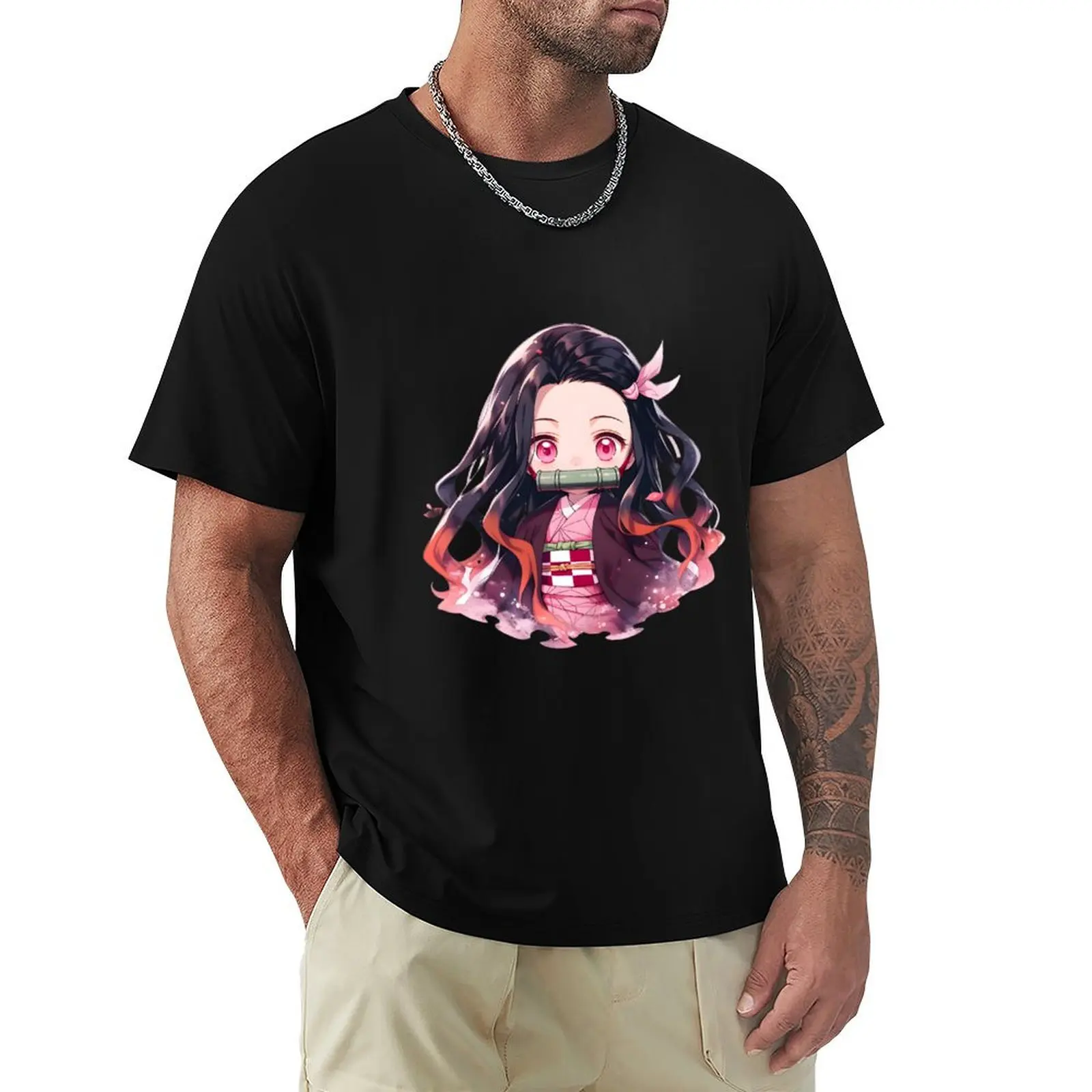 

Nezuko DS Cute Anime Girl T-Shirt baggy shirts cute clothes luxury t-shirt t shirts for men cotton