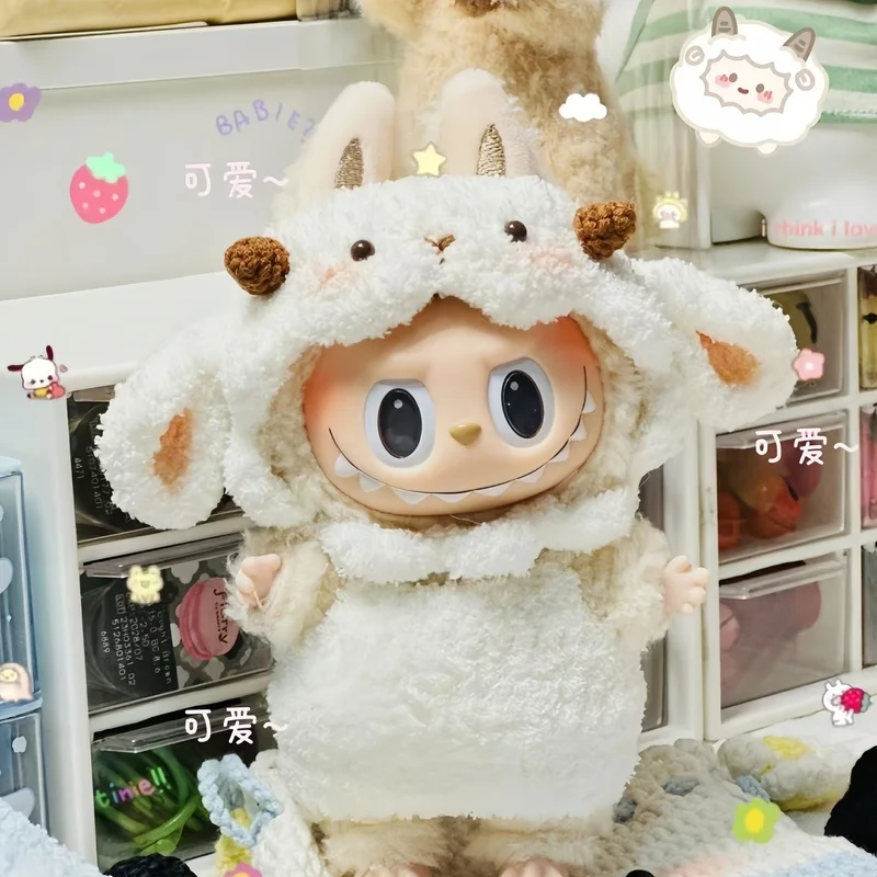 Labubu Handmade Woolen Mokoko Baby Clothes 17cm Michimini Stellalou Chip 'N' Dale Bear Duffy Linabell Gift Only Clothes No Doll