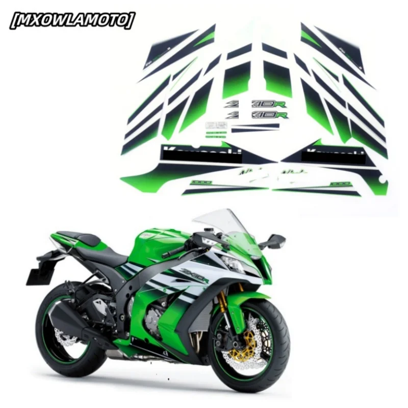 Per Ninja ZX-10R ZX10R 2015 adesivo per auto intero adesivi per moto adesivo per carenatura decalcomania