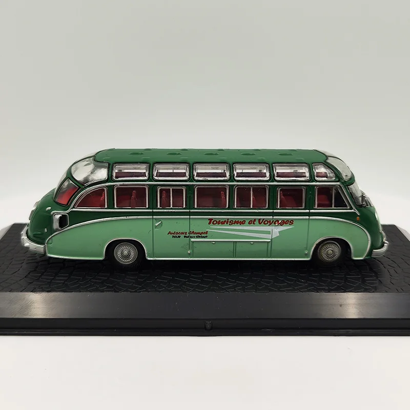 1:72 Scale Diecast Alloy Kassbohrer Setra S8 Bus 1951 Toys Cars Model Classics Nostalgia Adult Collection Souvenir Gifts Display