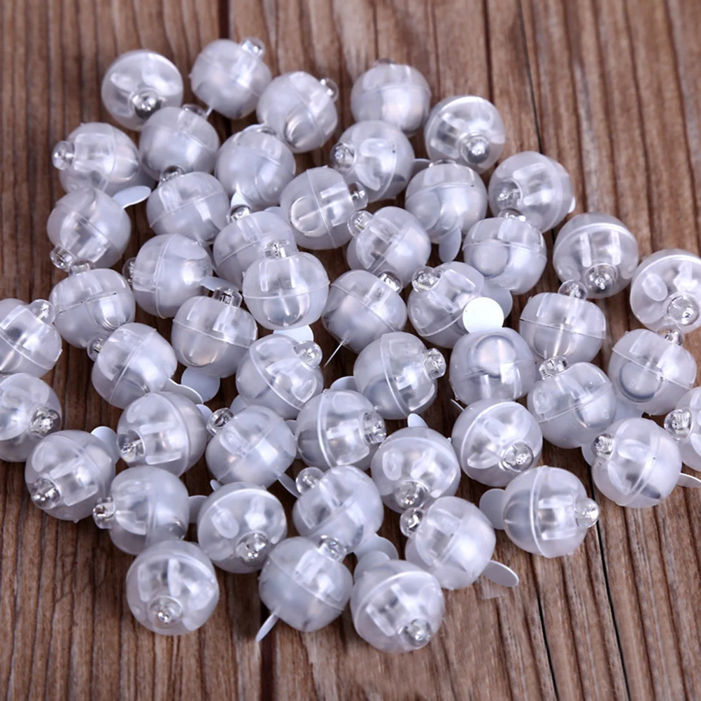 

30 Pcs LED Balloon Lights Round Tumbler Mini Lamp 1 4cm Diameter for Party Wedding Decor Plant Pot Lighting LED Bulb Tube