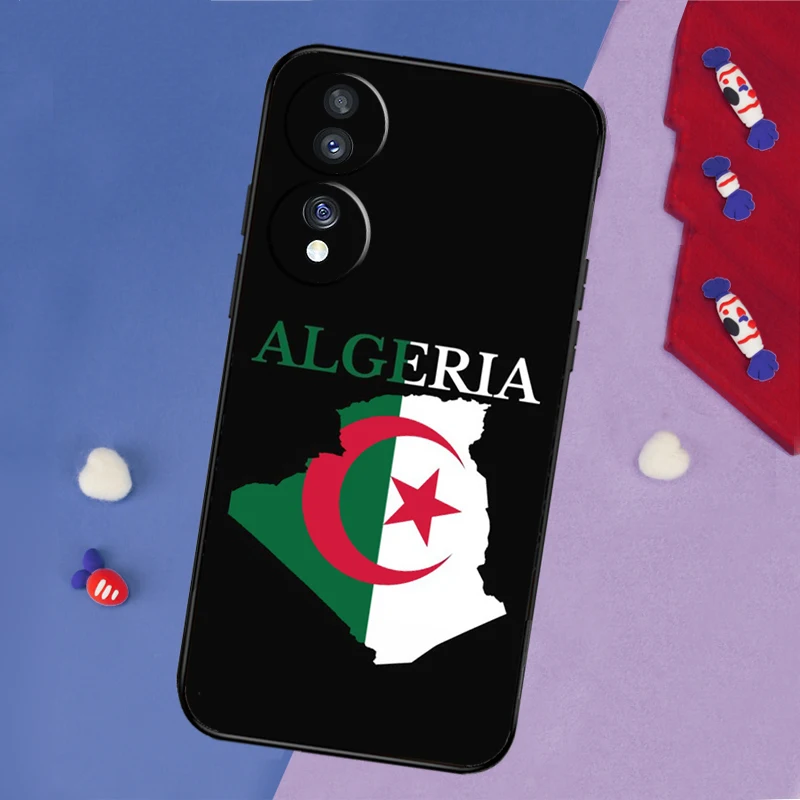 Algerian Emblem Algeria Flag Case For Honor Magic 7 Pro 5 6 Lite Honor X8b X9a X8a X8 X9 X9c X9b 50 70 90 200 Lite Cover