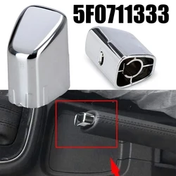 Car Handbrake Electroplating Button 5F0711333 For Skoda For Octavia 13-21 For SEAT For Leon 13-21 Silver Handbrake Push Button