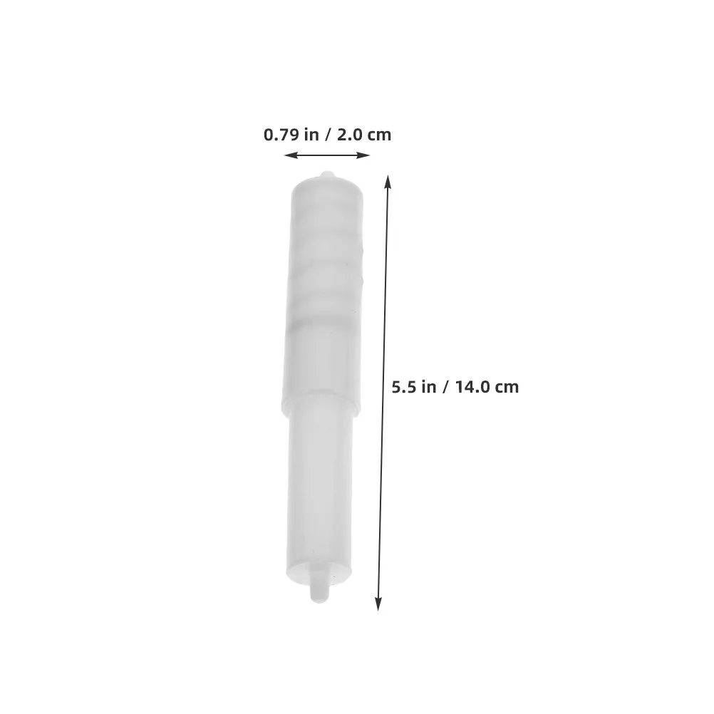 5Pcs Toilet Paper Holder Roller Spring Loaded Plastic Replacement Rod Rod Installation Bathroom Tissue