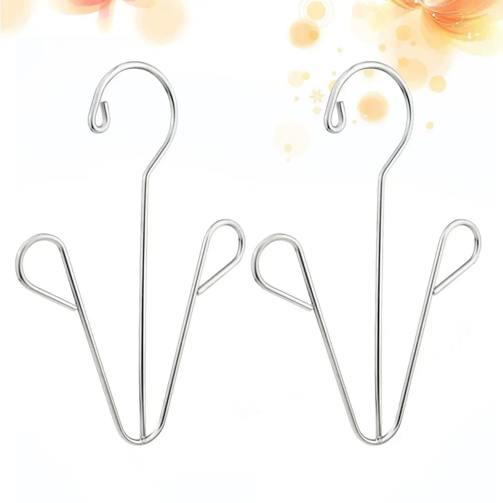 Lot de 4 supports de séchage pour chaussures en acier inoxydable, gain de place, pour bottes hautes et chaussures plates, anti-plis, avec clip désodorisant, installation facile