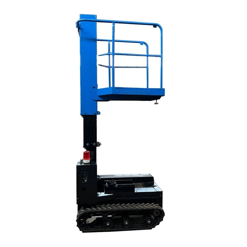 Lift truck Electric hydraulic lifting platform Small climbing car Indoor lifting operation platform Lift