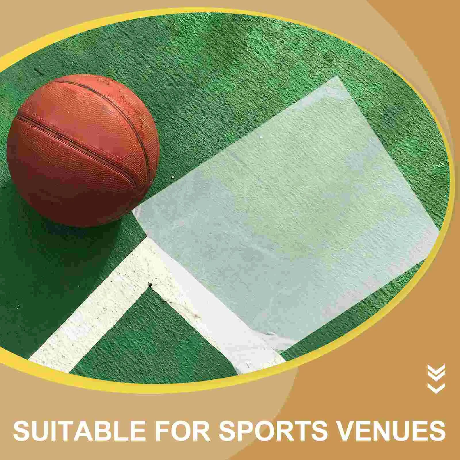 Tikar Lengket 30 Lembar untuk Sol Lapangan Perlengkapan Basket Penggunaan Sehari-hari Bantalan Lantai Pegangan Sepatu Pengganti Bantalan Gudang