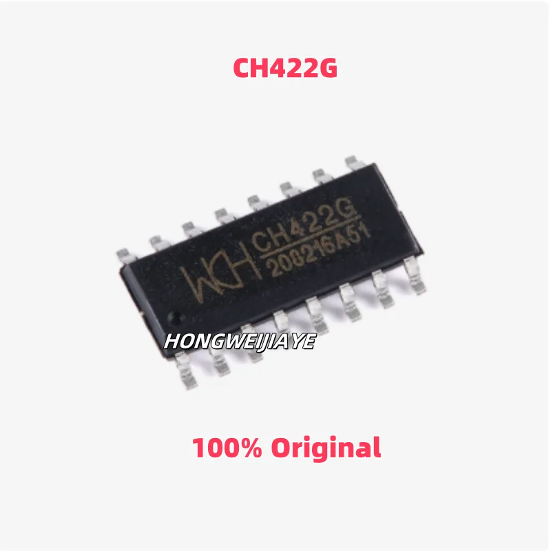 10PCS 100% New CH422G CH444G  CH440G SOP-16 Brand New Original Chips ic