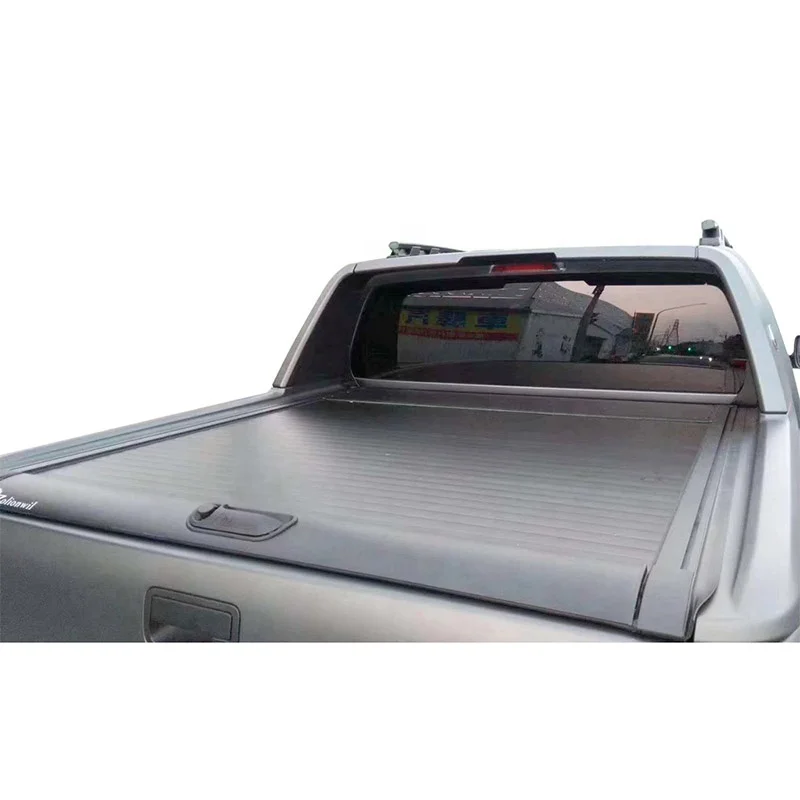 

Aluminum Tonneau Cover Retractable Lid Roller Shutter Truck Bed Pickup for Nissan navara np300