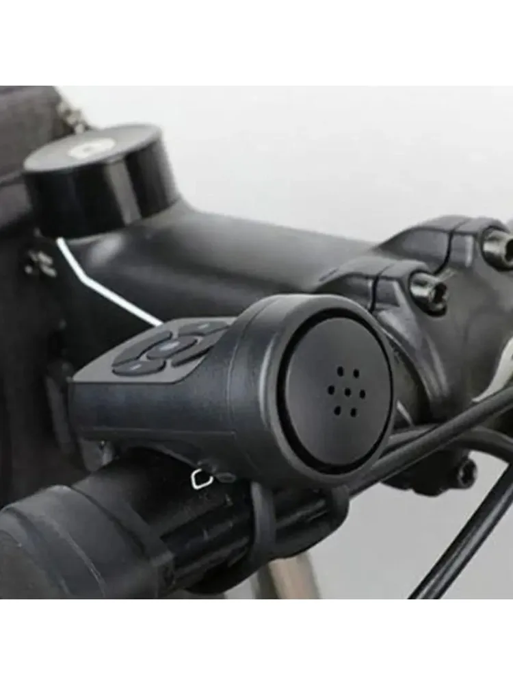 AliExpress NONE 4 Mode Bike Electric Bell Horn Cycling USB Charging Motorcycle Ring Antitheft Waterproof Alarm Mountain Road Bicycle Accessories