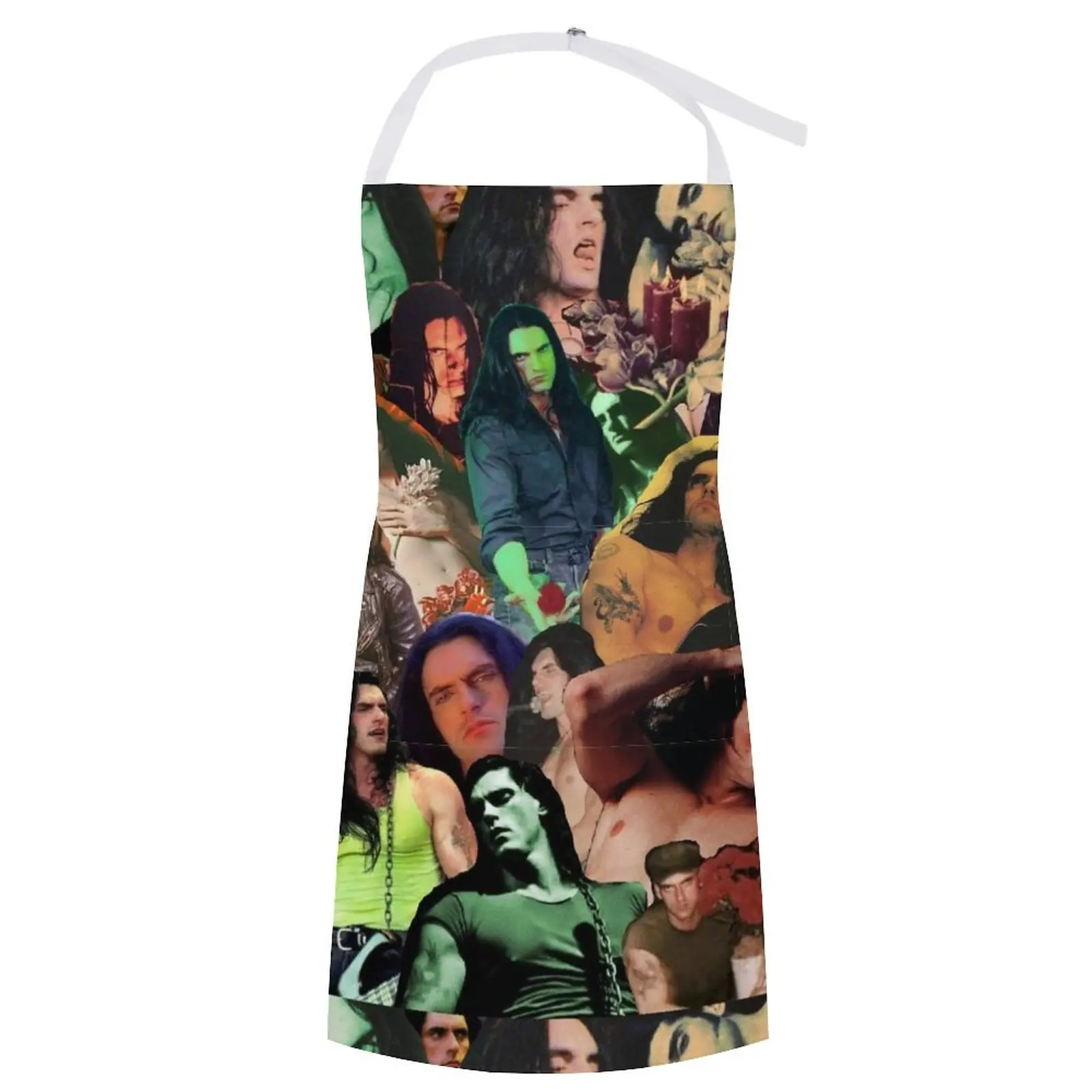 

Type O Negative: Peter Steele Dark Goth Collage Edit II Apron Apron For Nail Stylist Nursing Apron