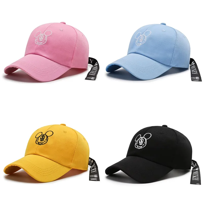 mlnnle Disney Mickey Mouse Baseball Cap: Çocuklara ve Yetişkinlere Uygun Güneş Koruyucu Şapka Deneyimi